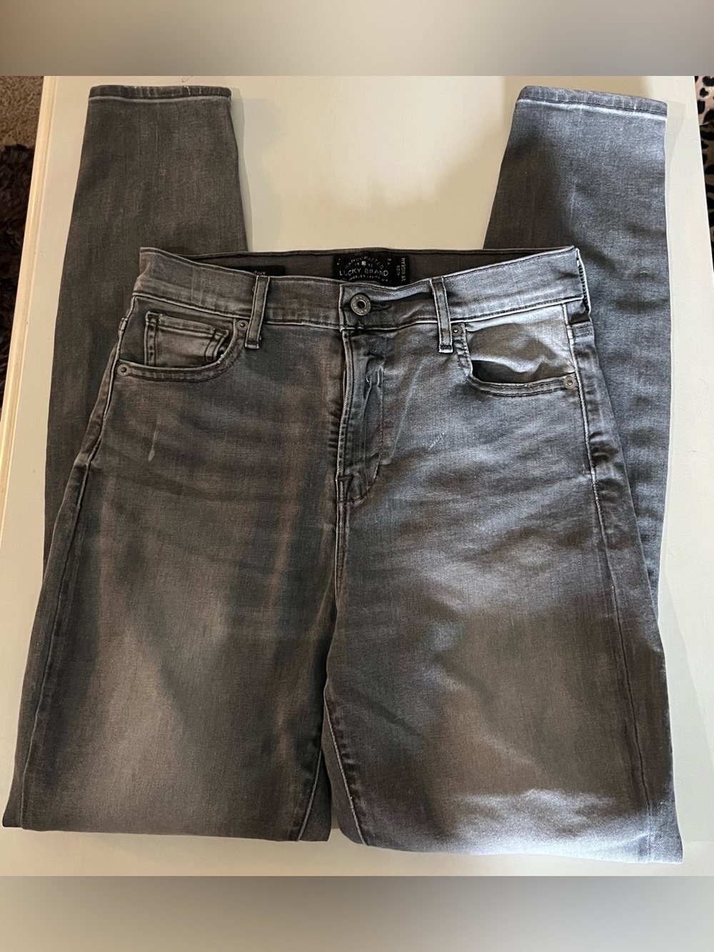 Lucky Brand “ Olivia Skinny” Grey Denim
